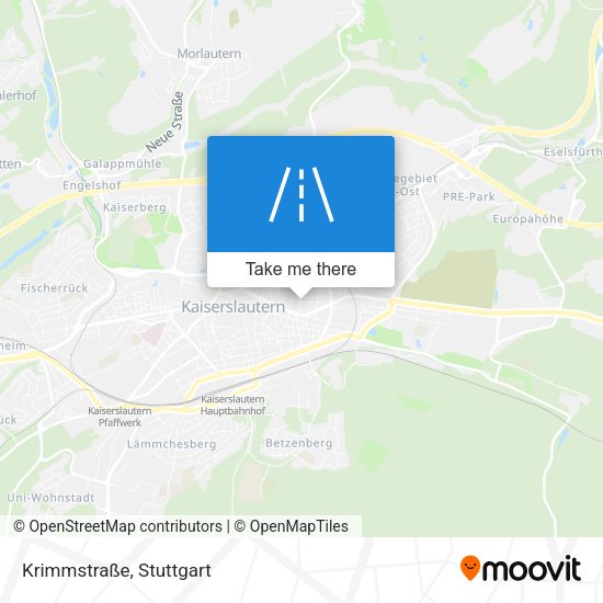 Krimmstraße map