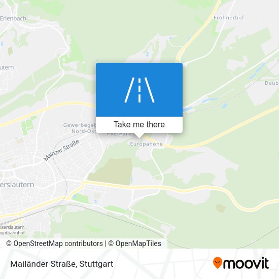 Mailänder Straße map