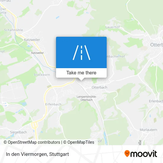 Карта In den Viermorgen