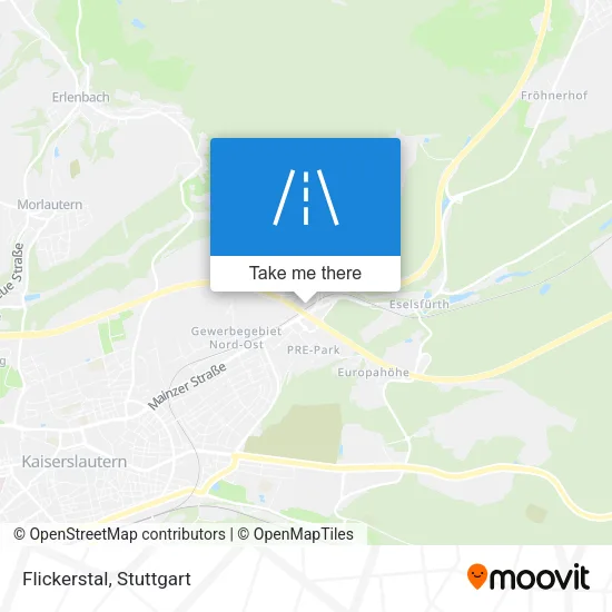 Карта Flickerstal