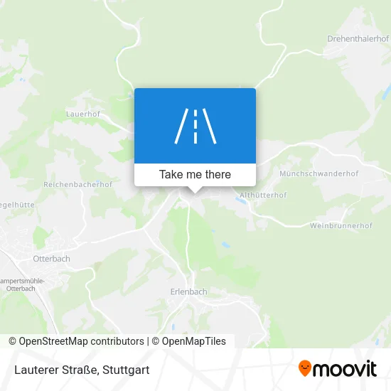 Карта Lauterer Straße