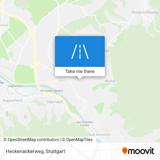 Карта Heckenackerweg