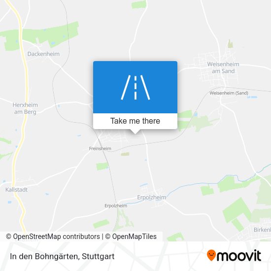 In den Bohngärten map