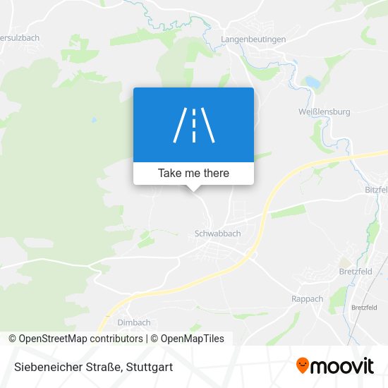 Siebeneicher Straße map