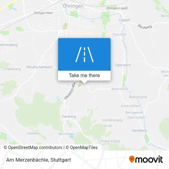 Карта Am Merzenbächle