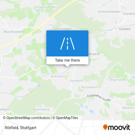 Карта Rötfeld