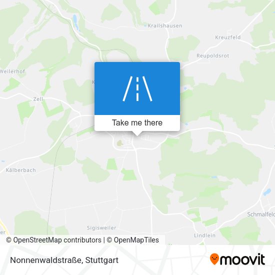 Nonnenwaldstraße map