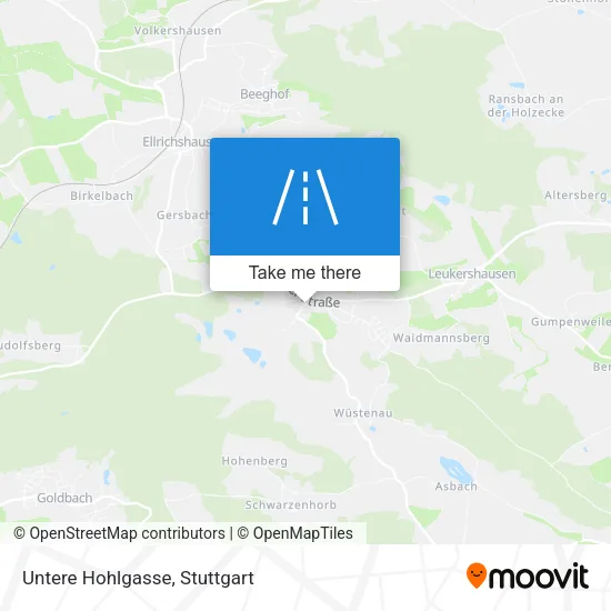 Карта Untere Hohlgasse