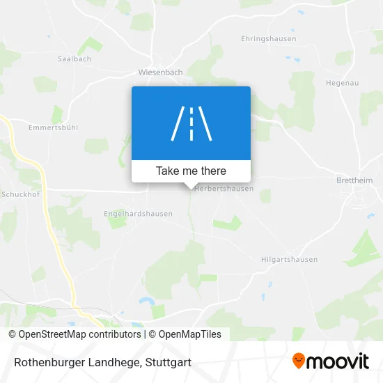 Карта Rothenburger Landhege