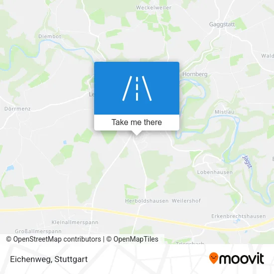 Карта Eichenweg