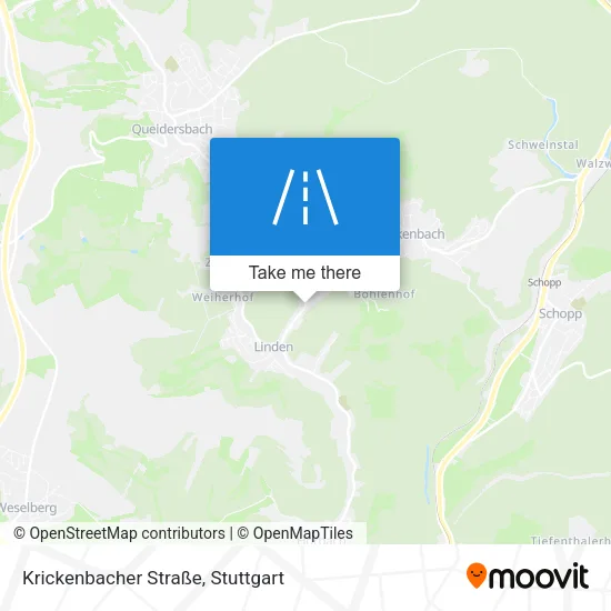 Карта Krickenbacher Straße