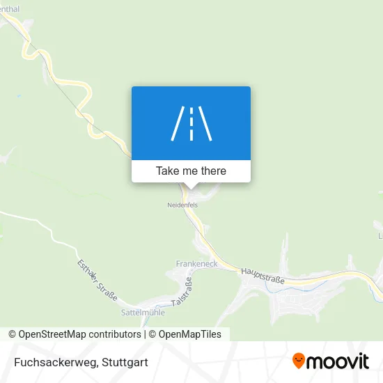 Карта Fuchsackerweg