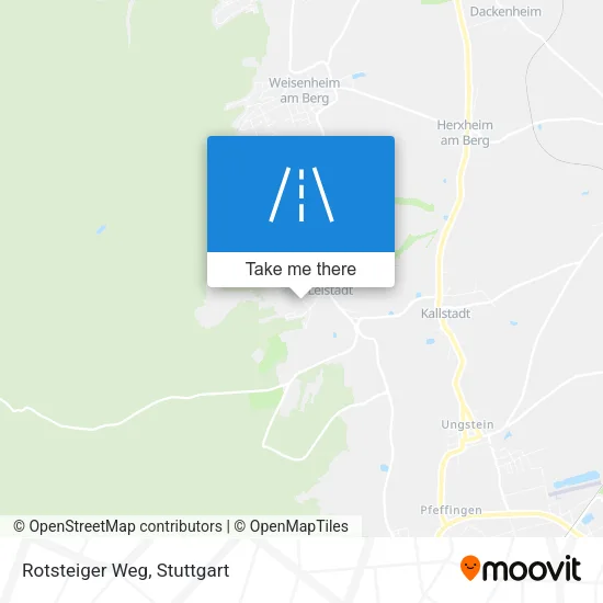 Карта Rotsteiger Weg