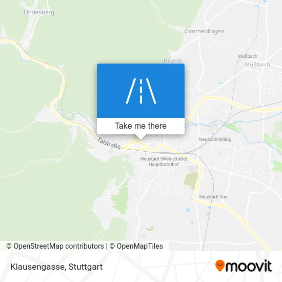 Карта Klausengasse