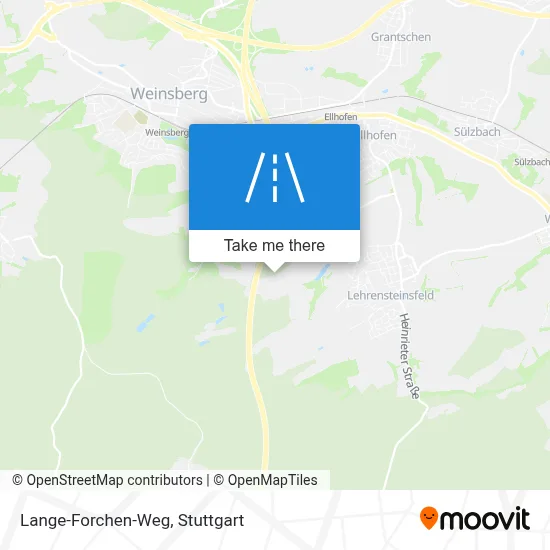 Lange-Forchen-Weg map