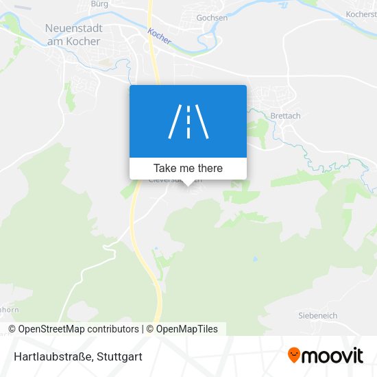 Hartlaubstraße map