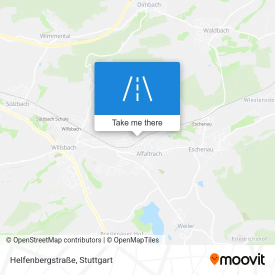 Карта Helfenbergstraße