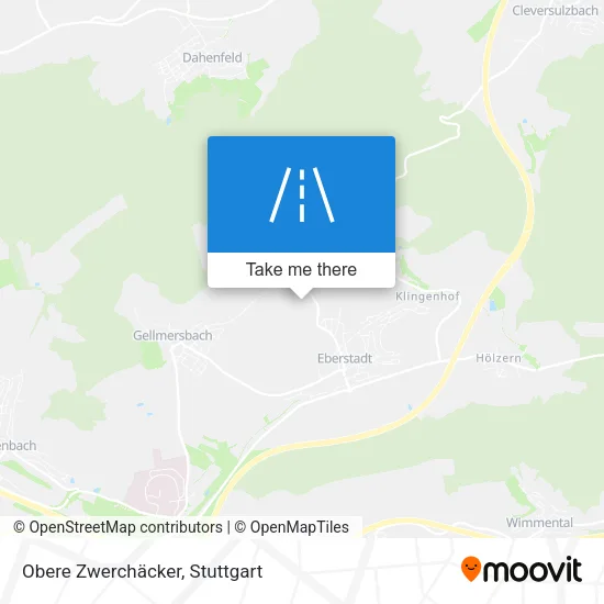 Карта Obere Zwerchäcker