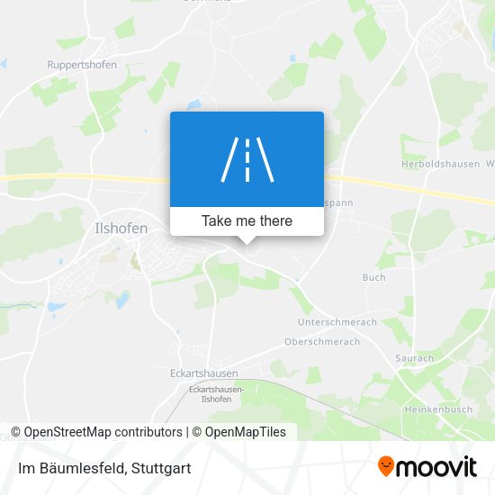 Im Bäumlesfeld map