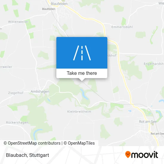 Карта Blaubach