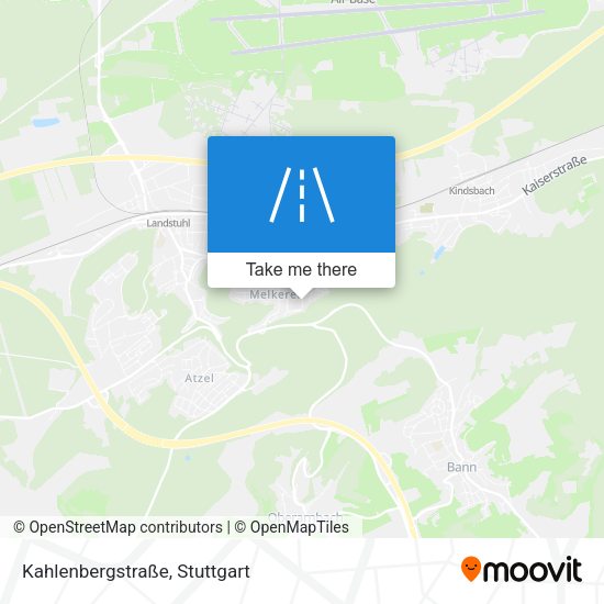 Kahlenbergstraße map