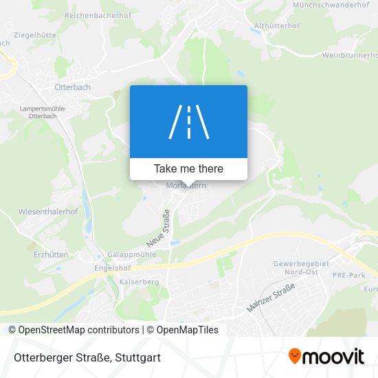 Otterberger Straße map
