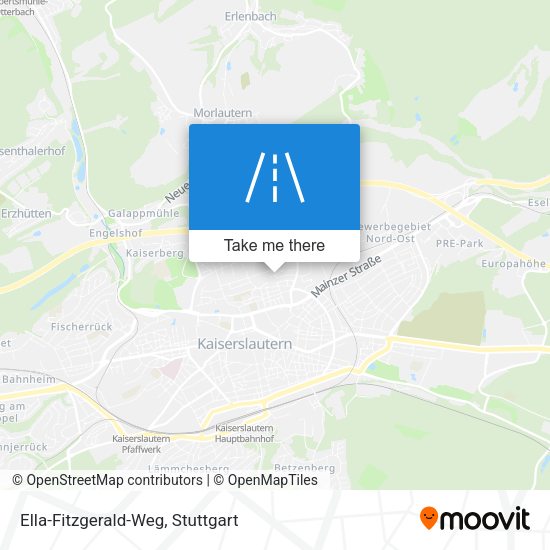 Ella-Fitzgerald-Weg map