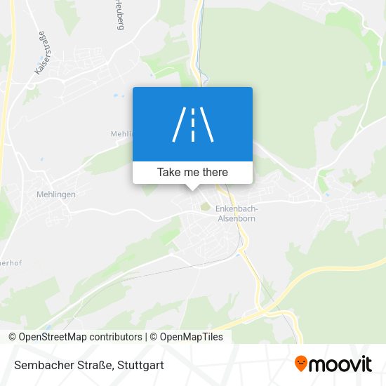 Sembacher Straße map