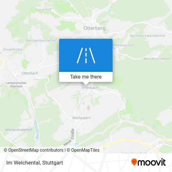 Im Welchental map
