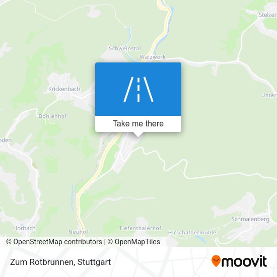 Карта Zum Rotbrunnen