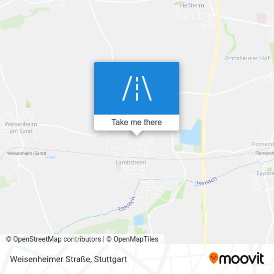 Weisenheimer Straße map