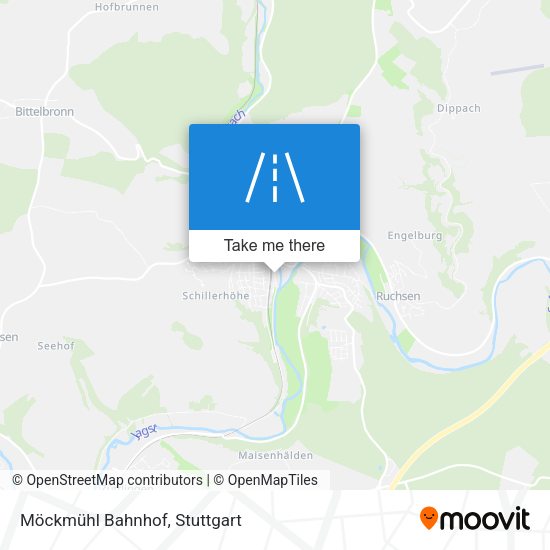 Möckmühl Bahnhof map