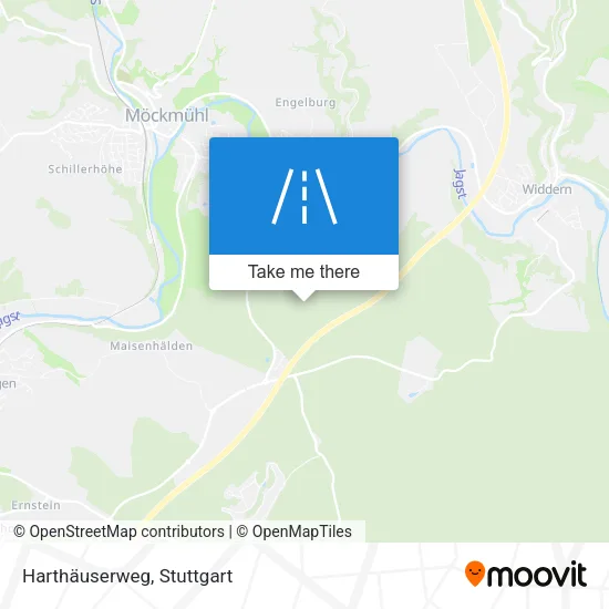 Карта Harthäuserweg