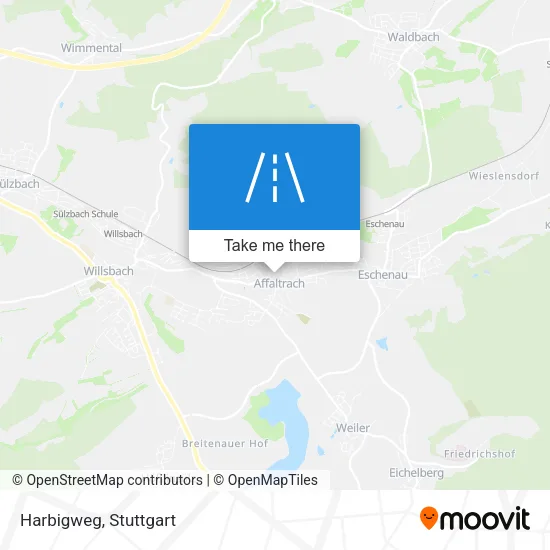 Harbigweg map