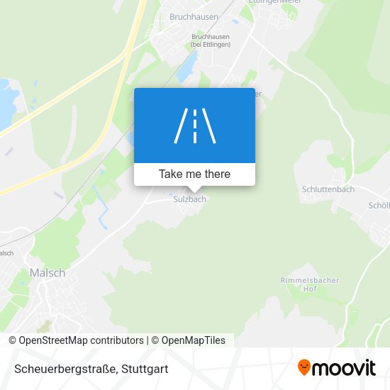 Scheuerbergstraße map