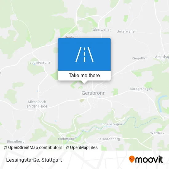 Lessingstarße map