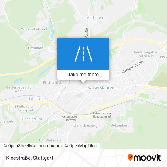 Kleestraße map