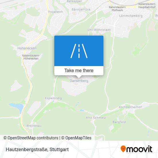 Hautzenbergstraße map