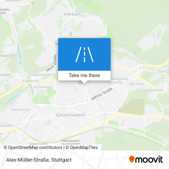 Карта Alex-Müller-Straße