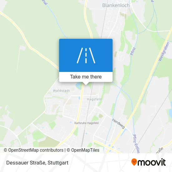 Карта Dessauer Straße