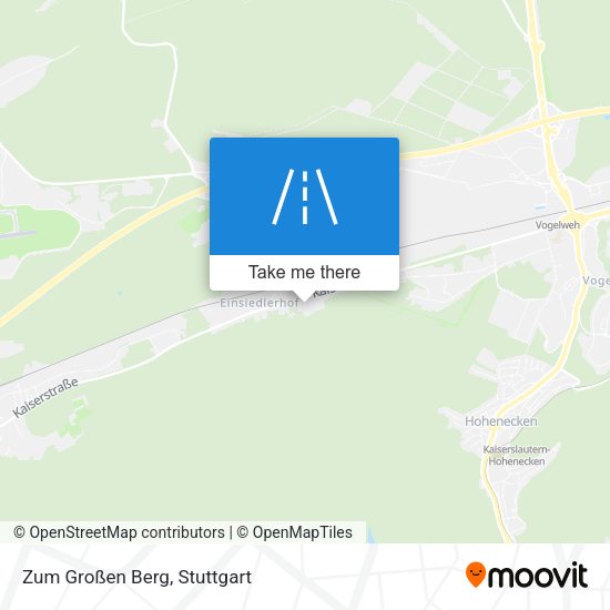 Карта Zum Großen Berg