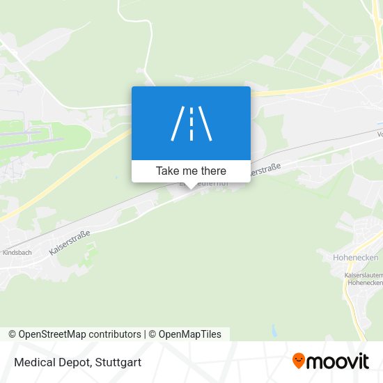 Medical Depot map