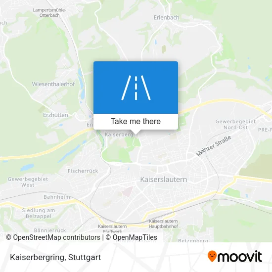Карта Kaiserbergring