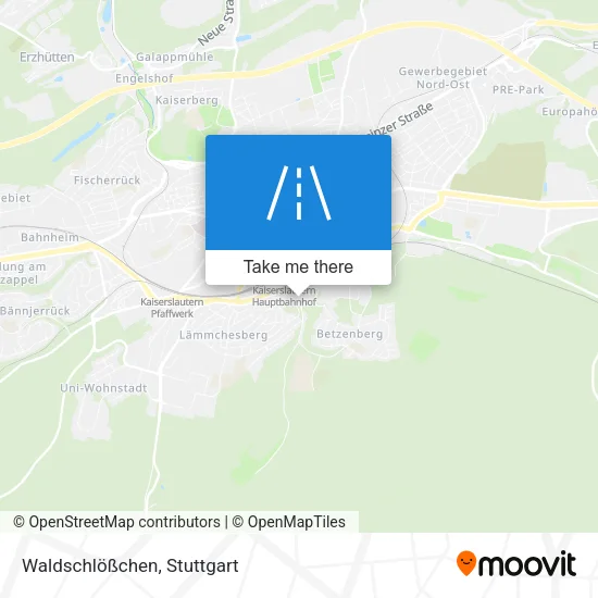 Карта Waldschlößchen