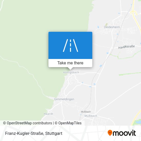 Franz-Kugler-Straße map