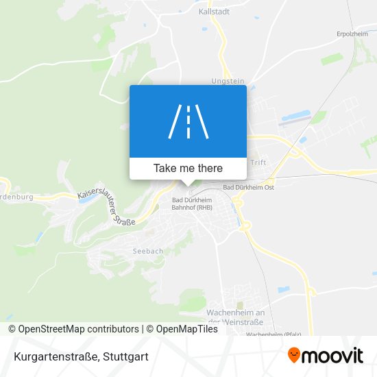 Kurgartenstraße map