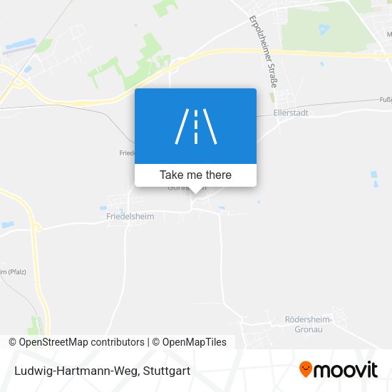Ludwig-Hartmann-Weg map