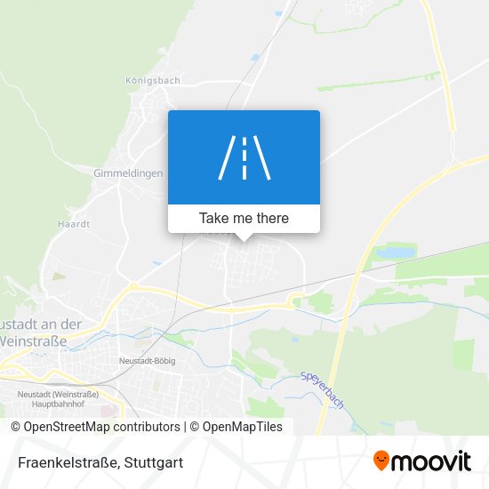 Fraenkelstraße map