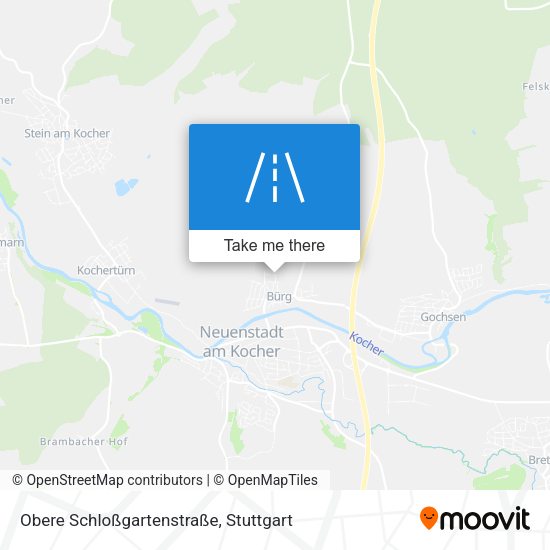Obere Schloßgartenstraße map