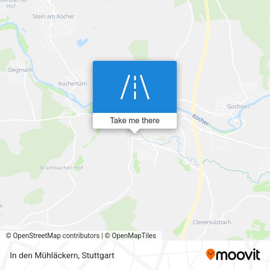 In den Mühläckern map